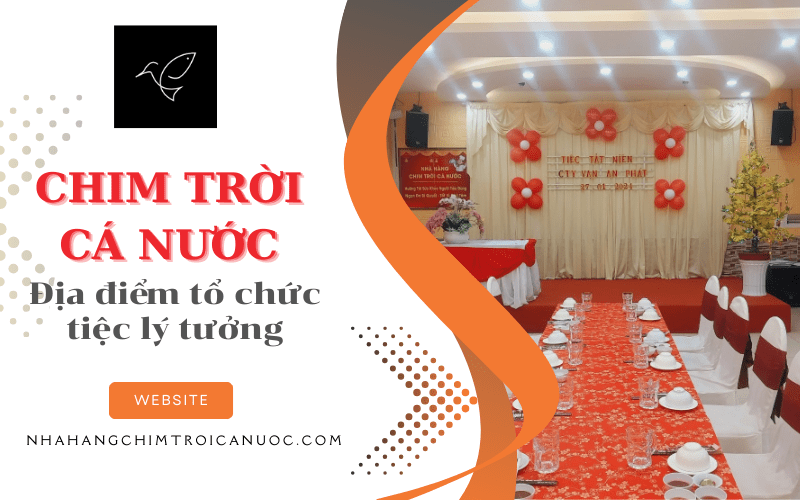 nhà hàng chim trời cá nước